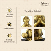 Hanuman - Pranam Mudra (Car Dashboard Open)